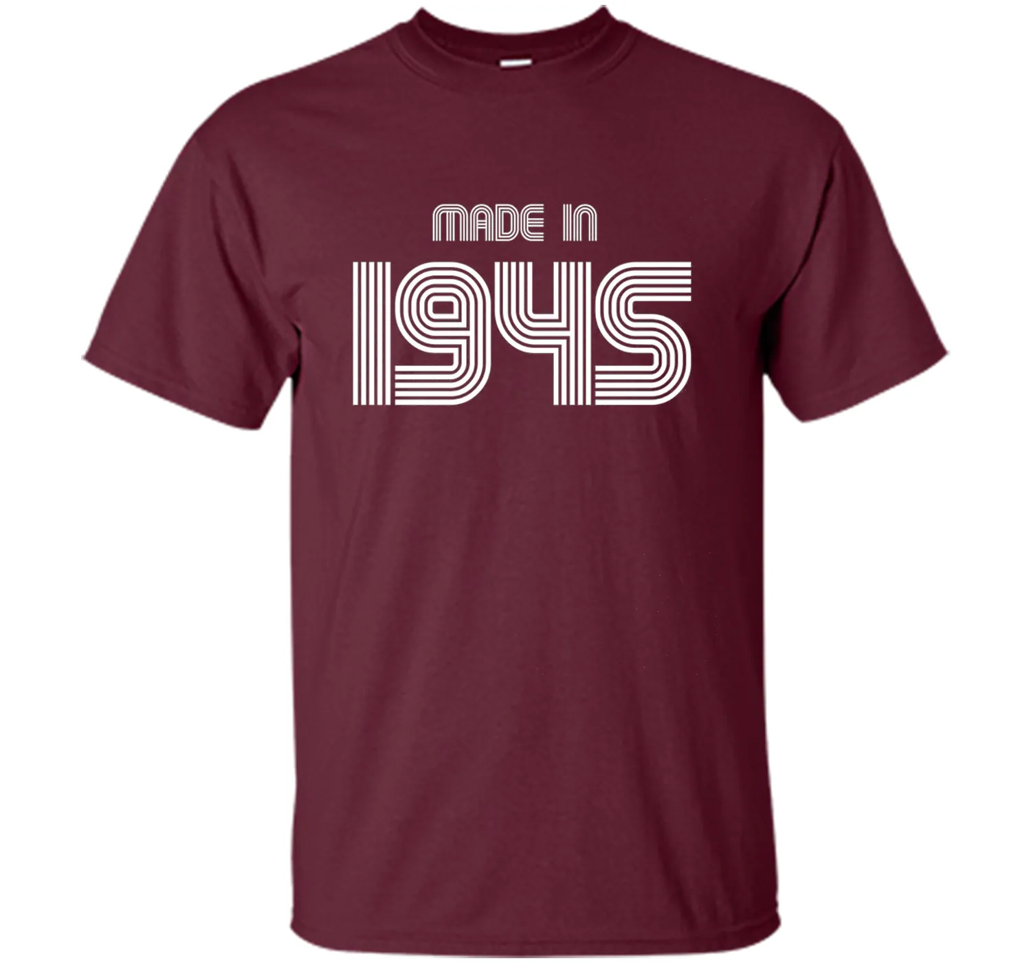 Stripe Made Born 1945 71st Birthday 71 Years Old T-Shirt