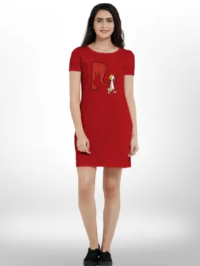 Stylish & Fashionable Women's  Short Sleeve Long T-shirt
