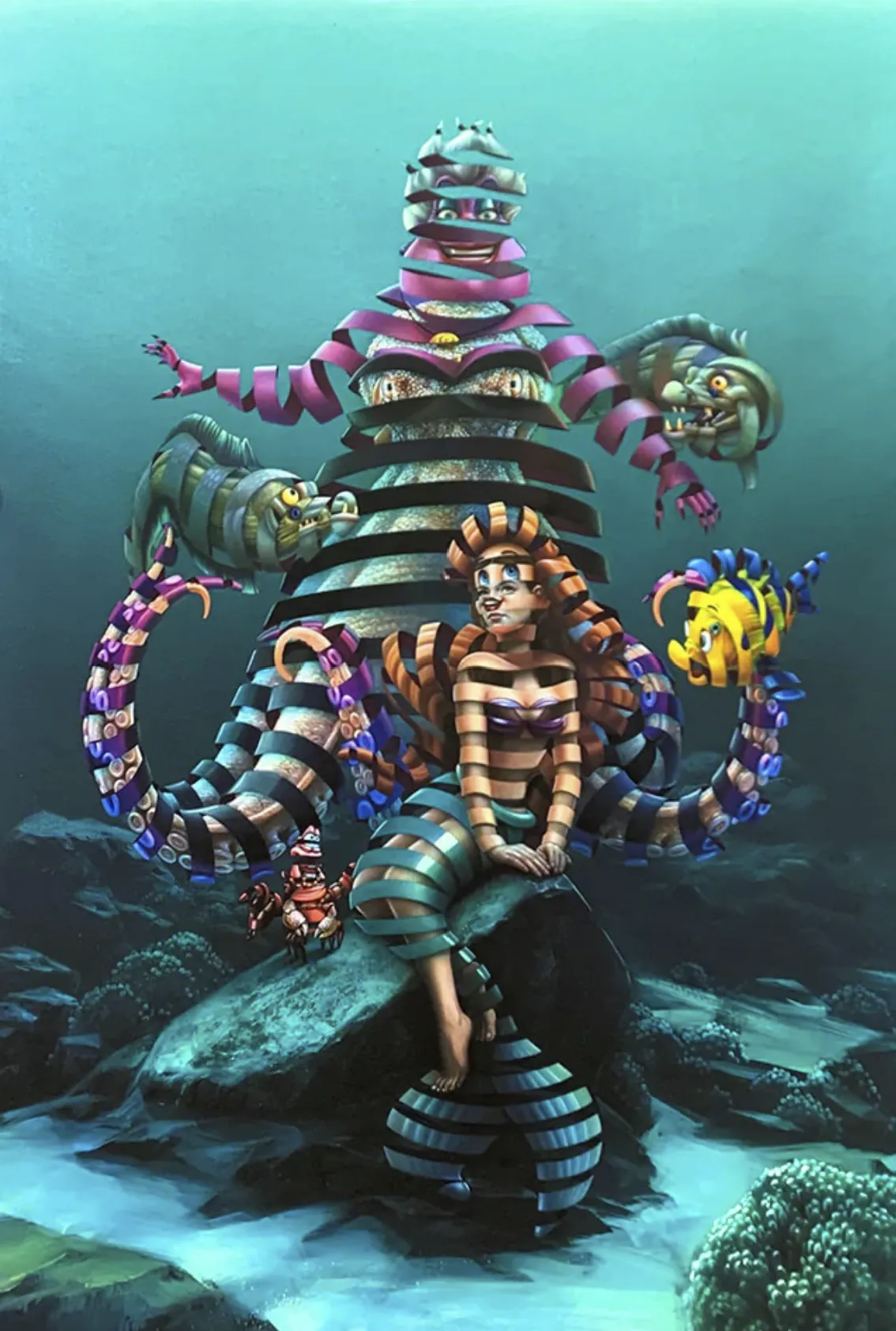 Submerged Archival Print by Super A