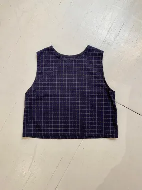 Swan Vest in Navy