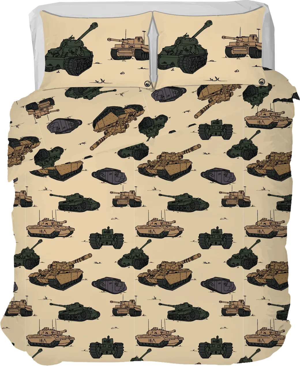 Tank Museum Bedding