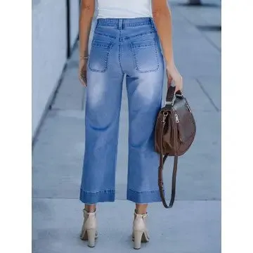 Tarah High Waist Ankle Length Flare Jeans