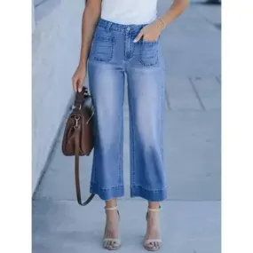 Tarah High Waist Ankle Length Flare Jeans