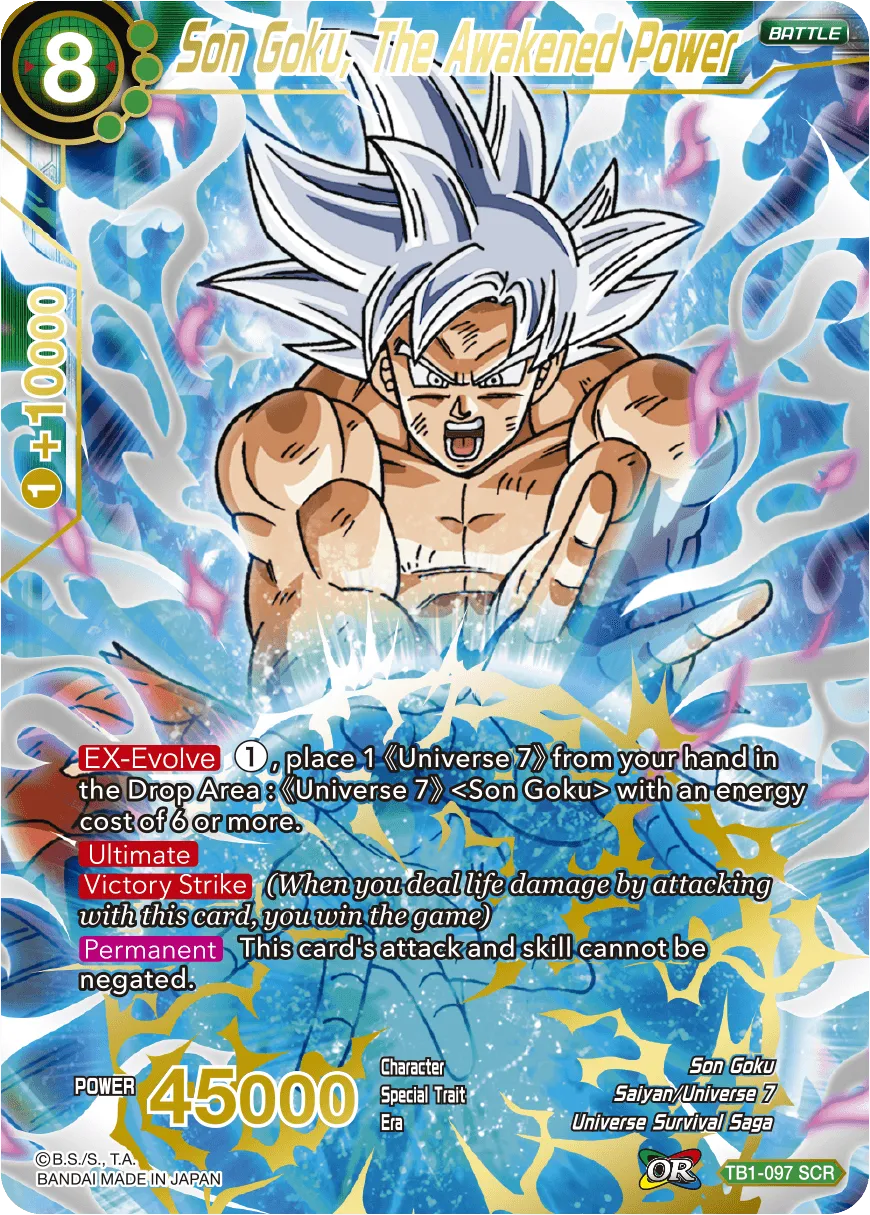 TB1-097 Son Goku, The Awakened Power