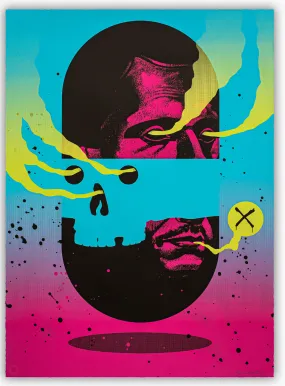 Time Capsule Silkscreen Print by Michael Reeder