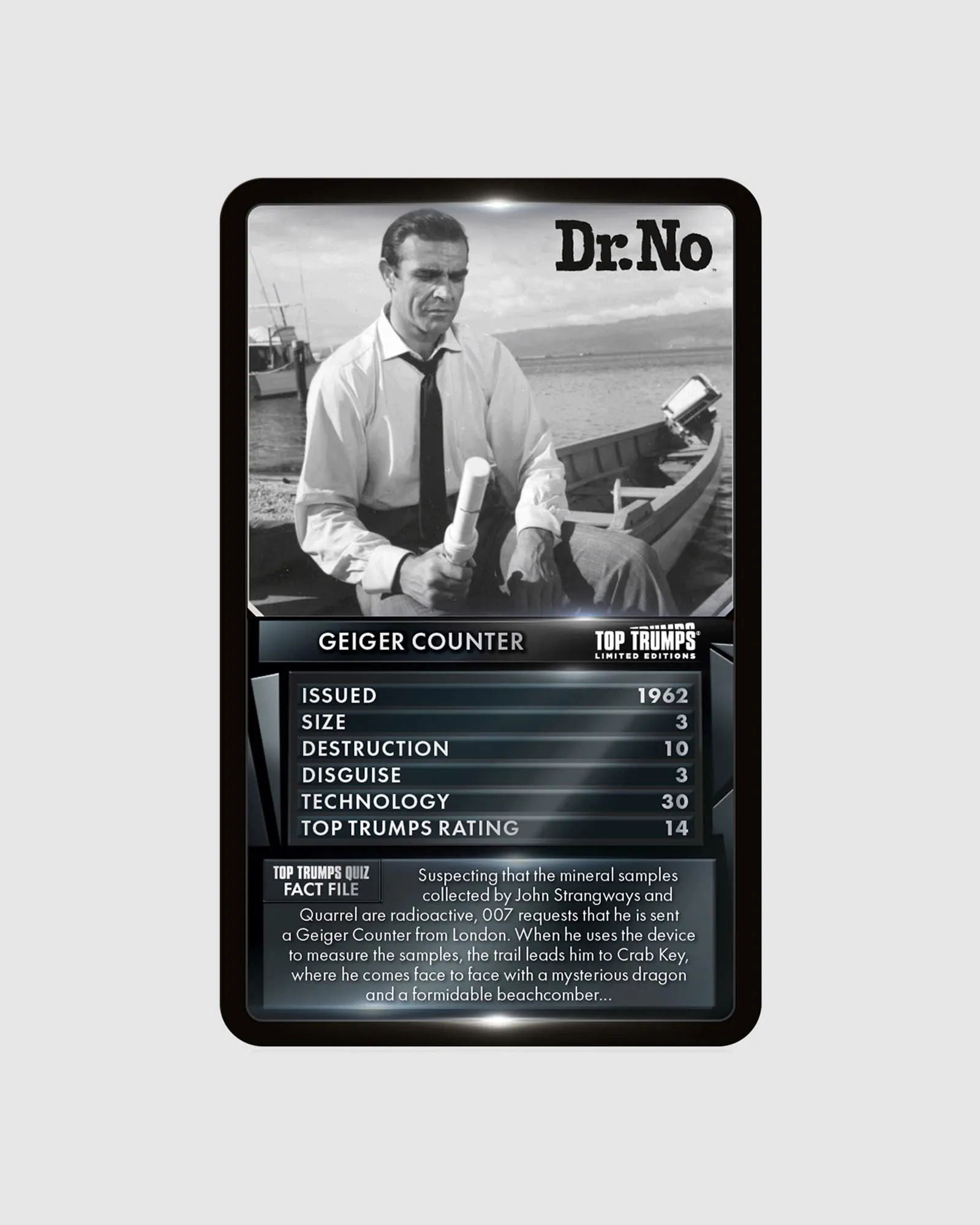 Top Trumps 007 Vehicles and Gadgets Limited Edition