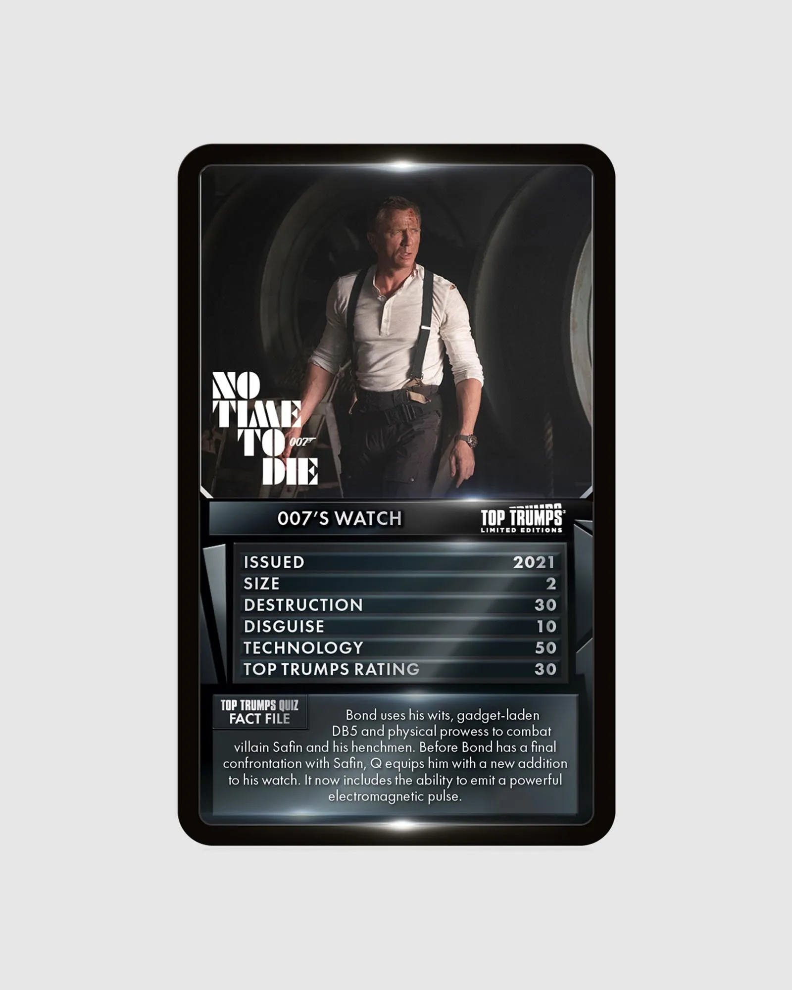 Top Trumps 007 Vehicles and Gadgets Limited Edition