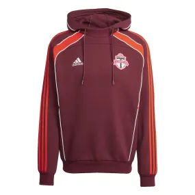 Toronto FC Adidas Red Travel Pullover Hoodie 2025