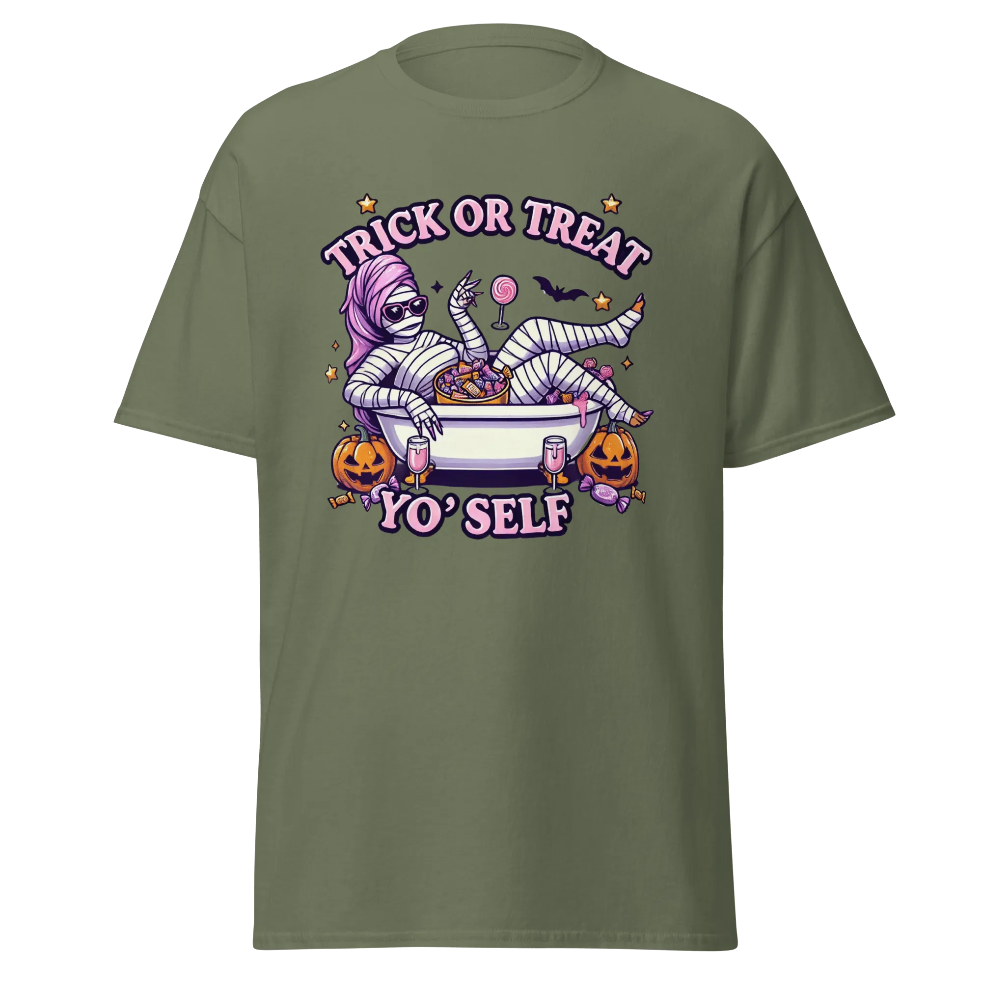 Trick or Treat Yo'Self - Halloween T-Shirt - Fun Halloween T-Shirt