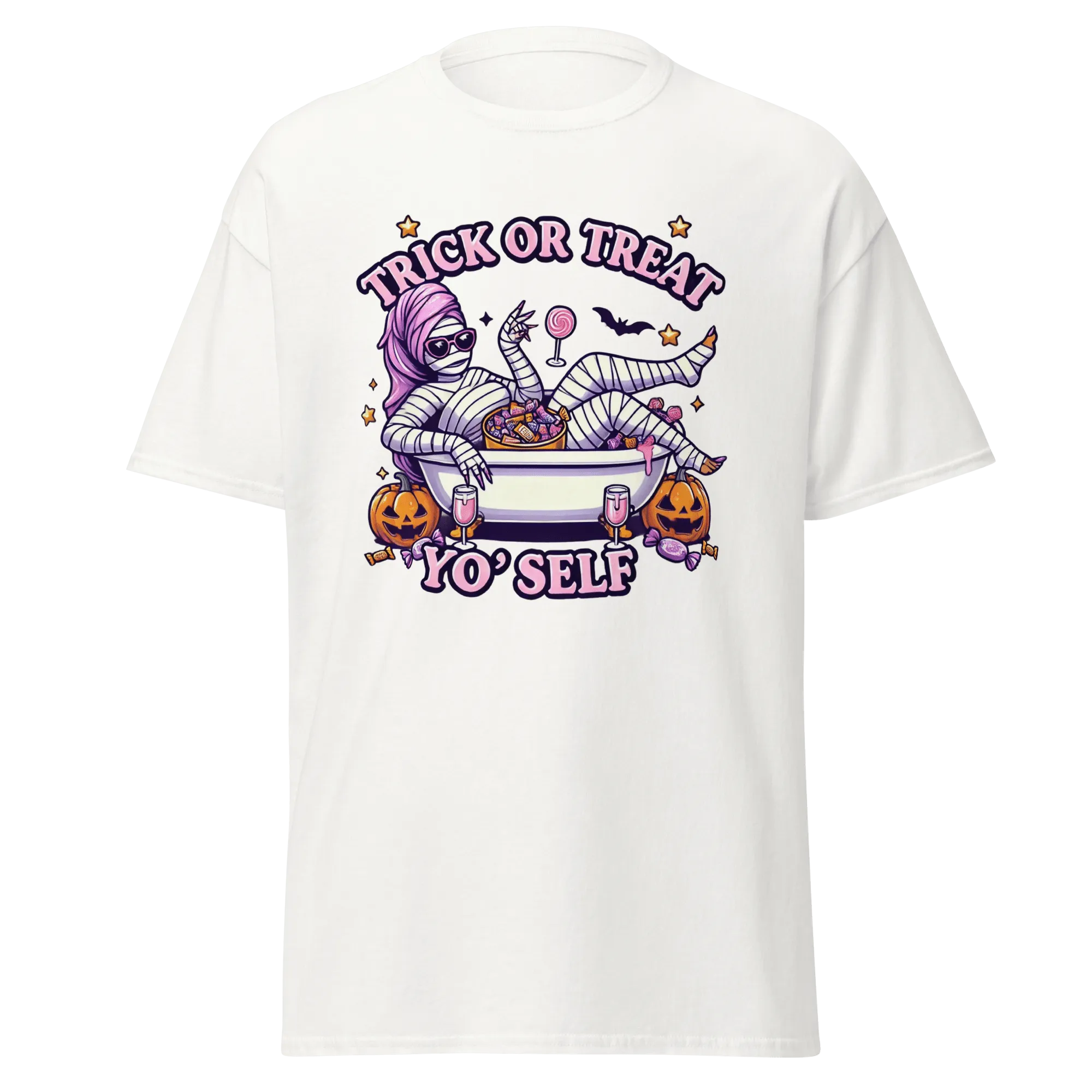 Trick or Treat Yo'Self - Halloween T-Shirt - Fun Halloween T-Shirt