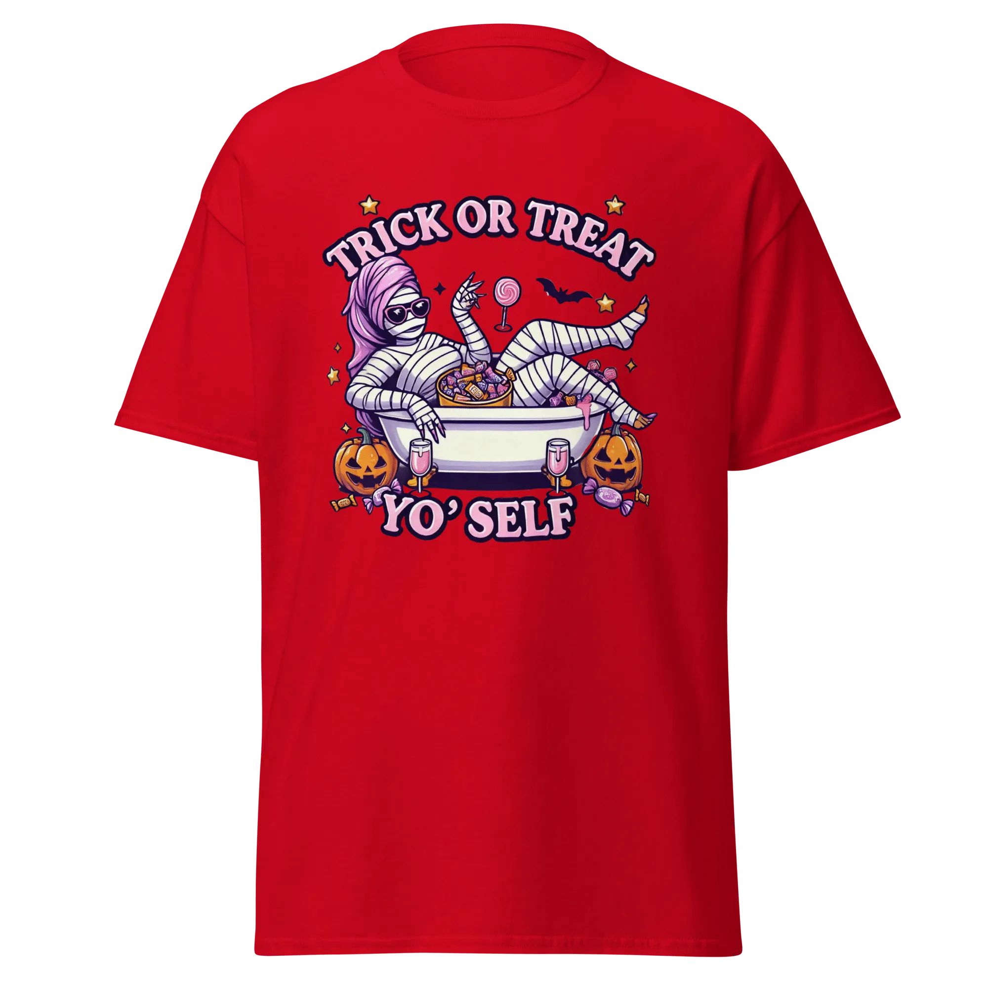Trick or Treat Yo'Self - Halloween T-Shirt - Fun Halloween T-Shirt