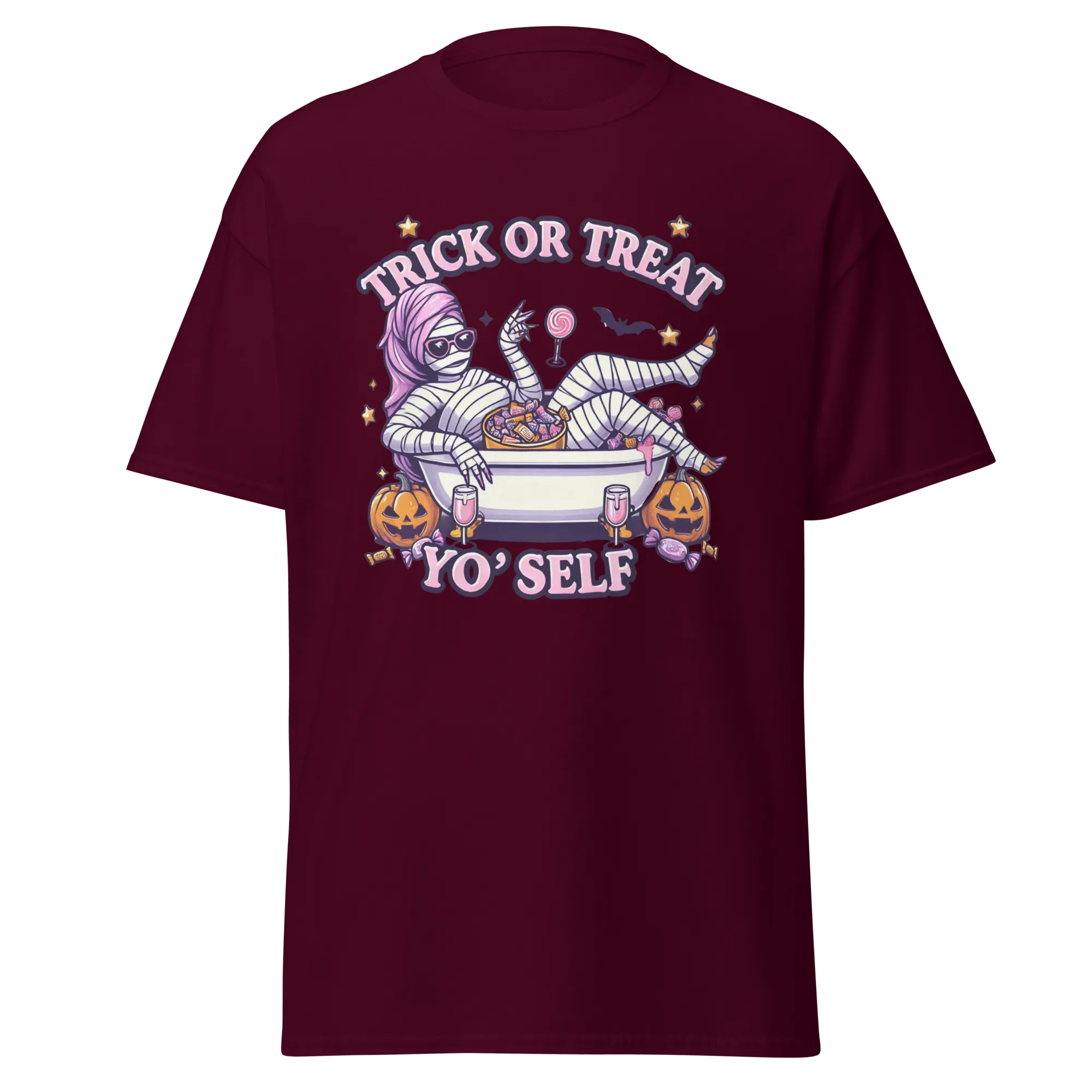 Trick or Treat Yo'Self - Halloween T-Shirt - Fun Halloween T-Shirt