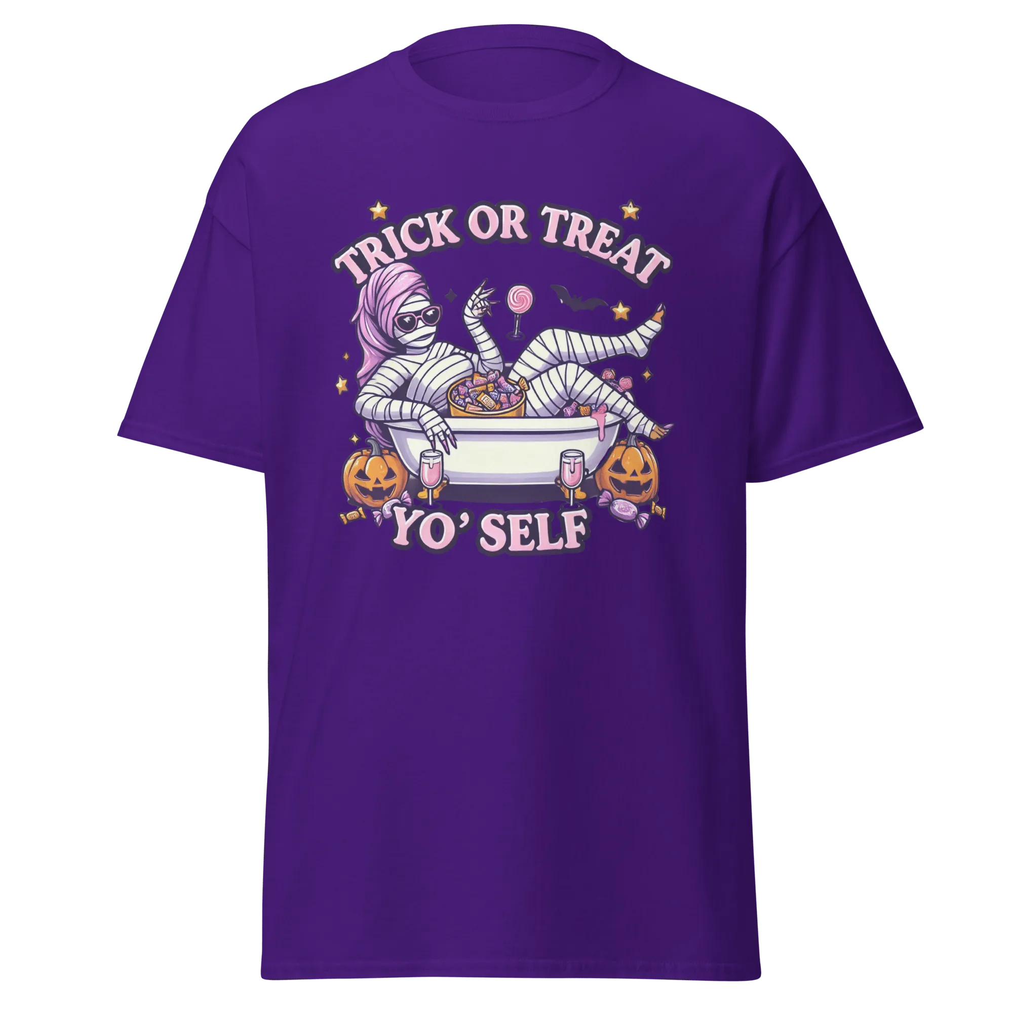 Trick or Treat Yo'Self - Halloween T-Shirt - Fun Halloween T-Shirt