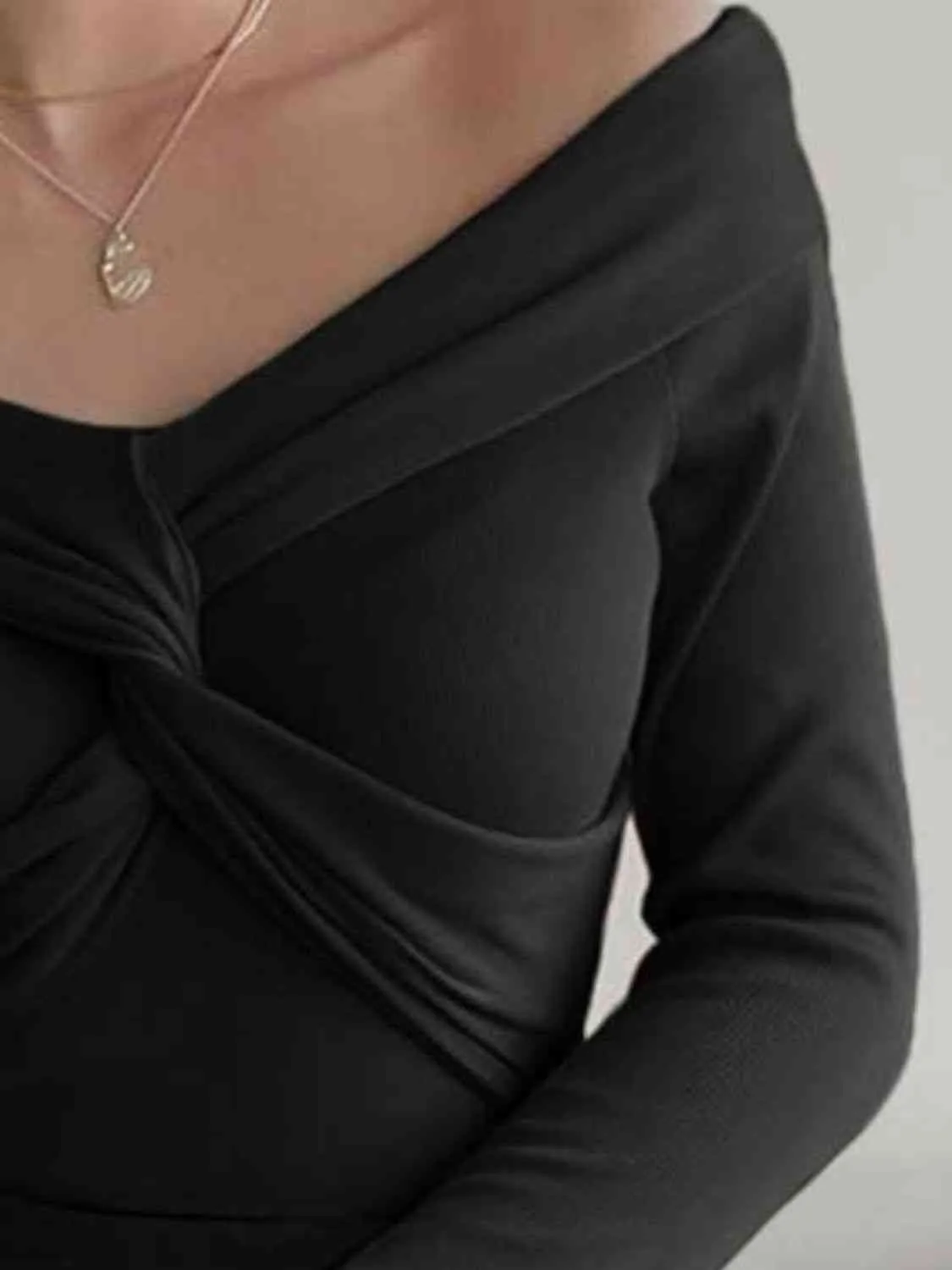 Twisted Knit Top