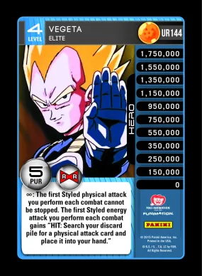 UR144 Vegeta Elite Lv4