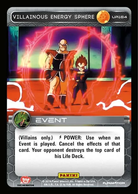 UR164 Villainous Energy Sphere