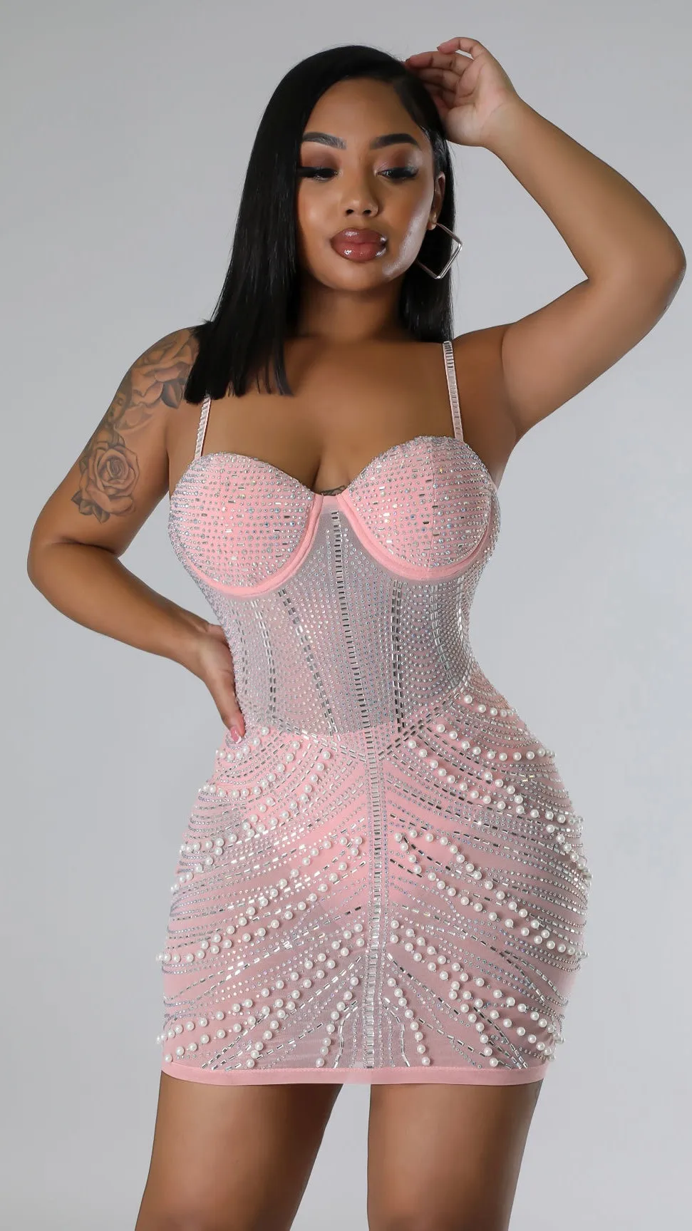Valentina Dress - Pink