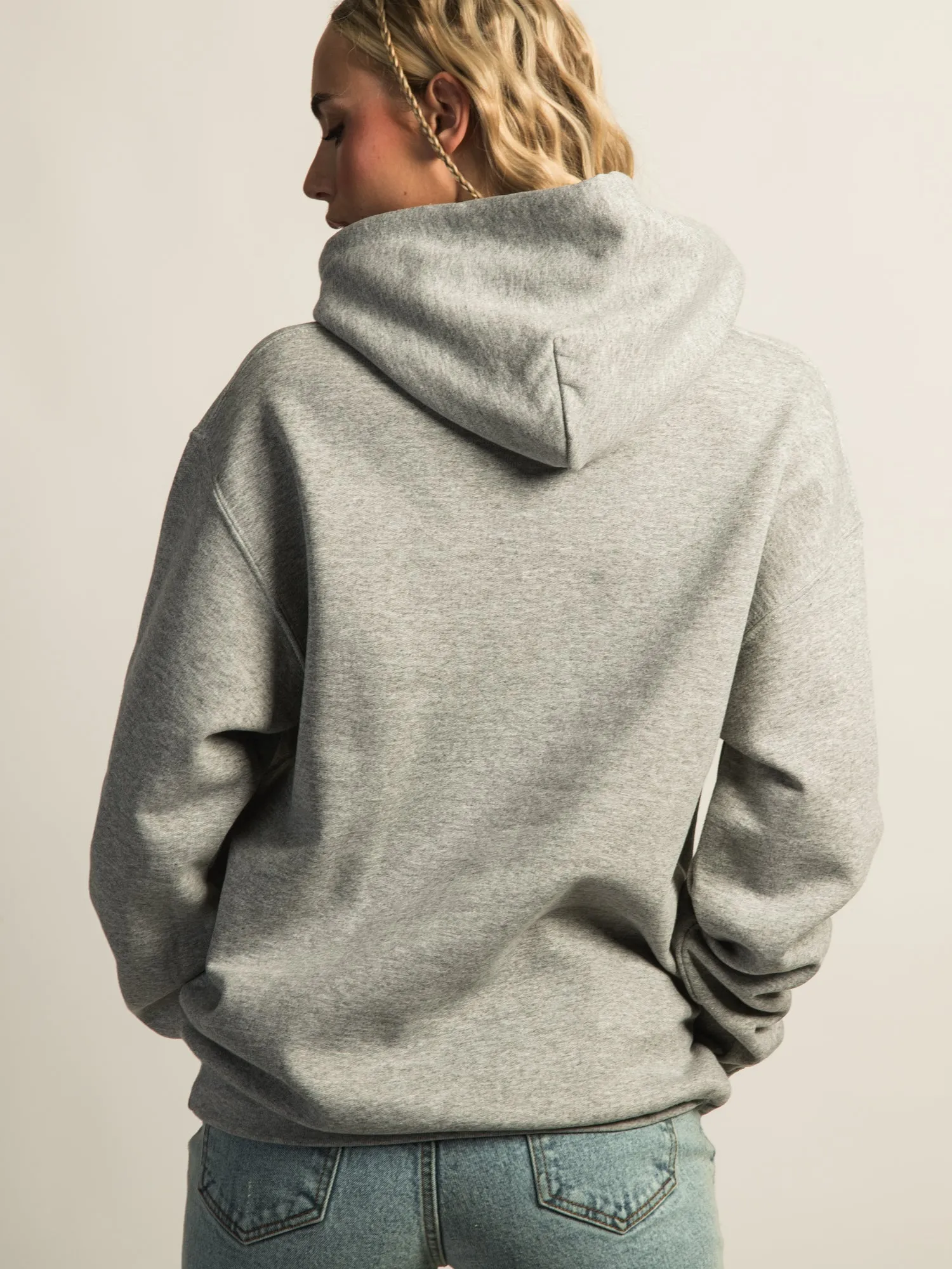 VERBAGE JUST A GIRL PULL OVER HOODIE