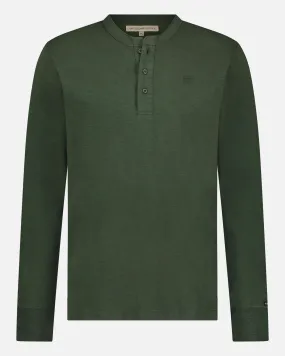 Wayne | Long Sleeve Henley Shirt