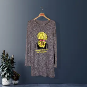 Women Autumn Winter Long Sleeve Tunic Blouse – Free Size  topwompin-5853