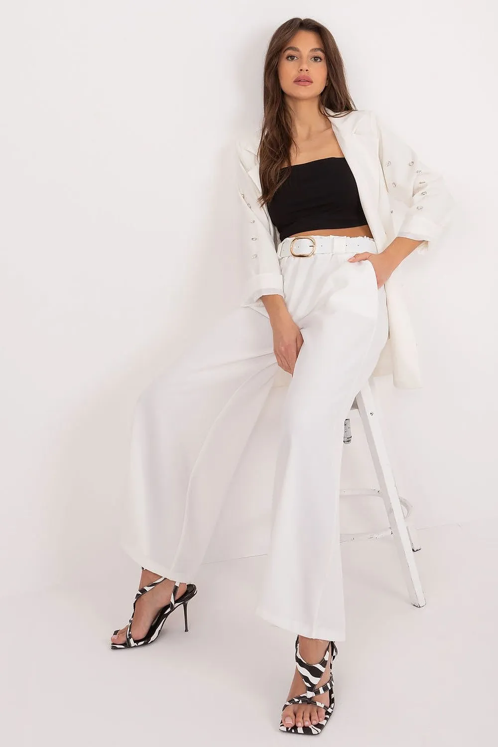 Women's high waist palazzo pants