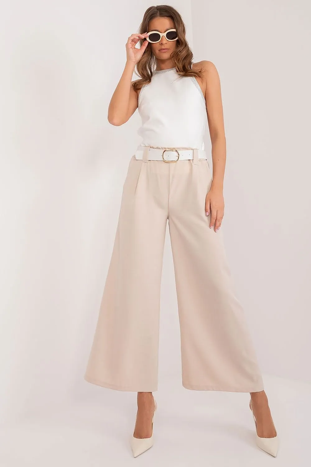 Women's high waist palazzo pants