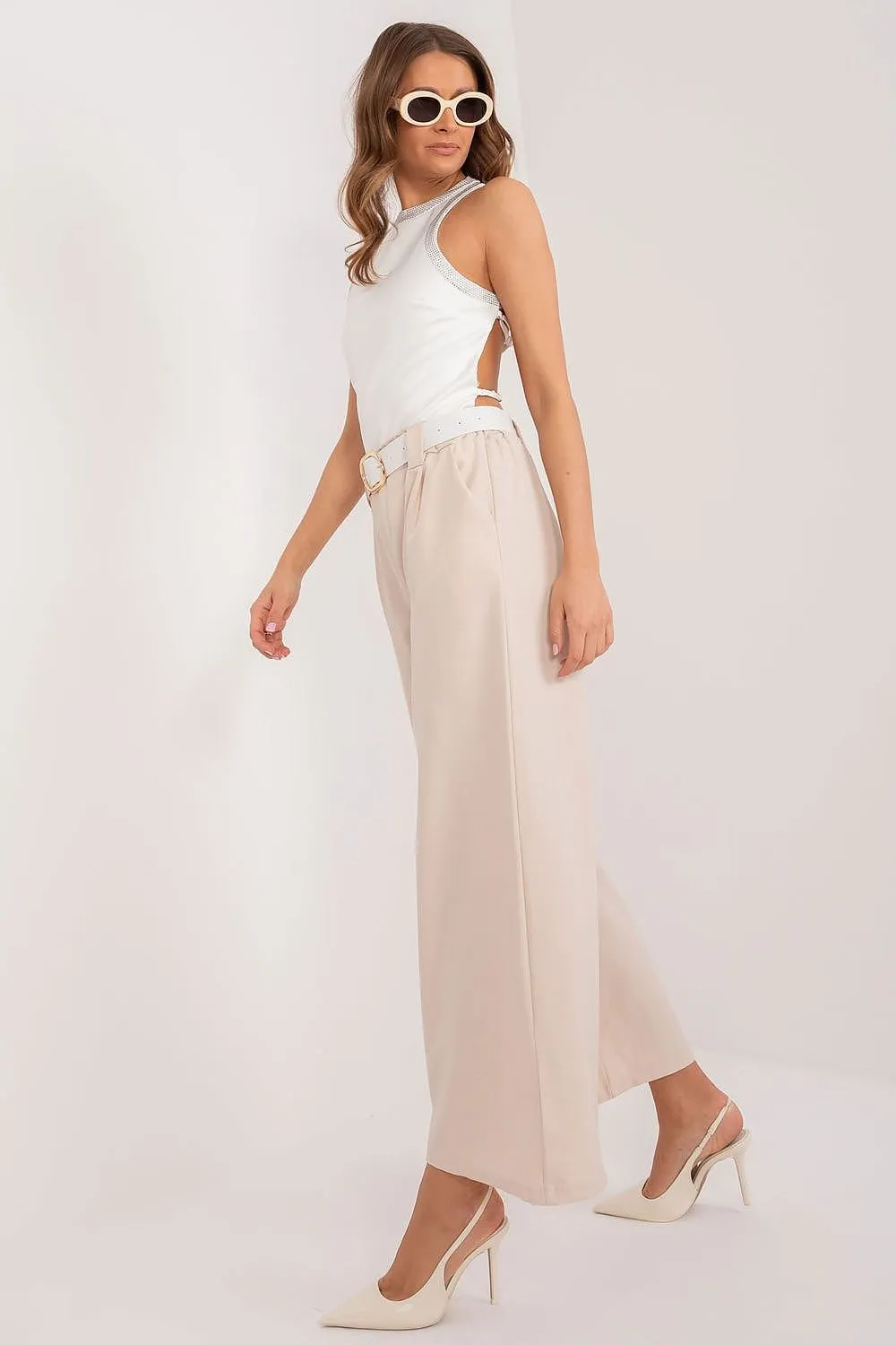 Women's high waist palazzo pants