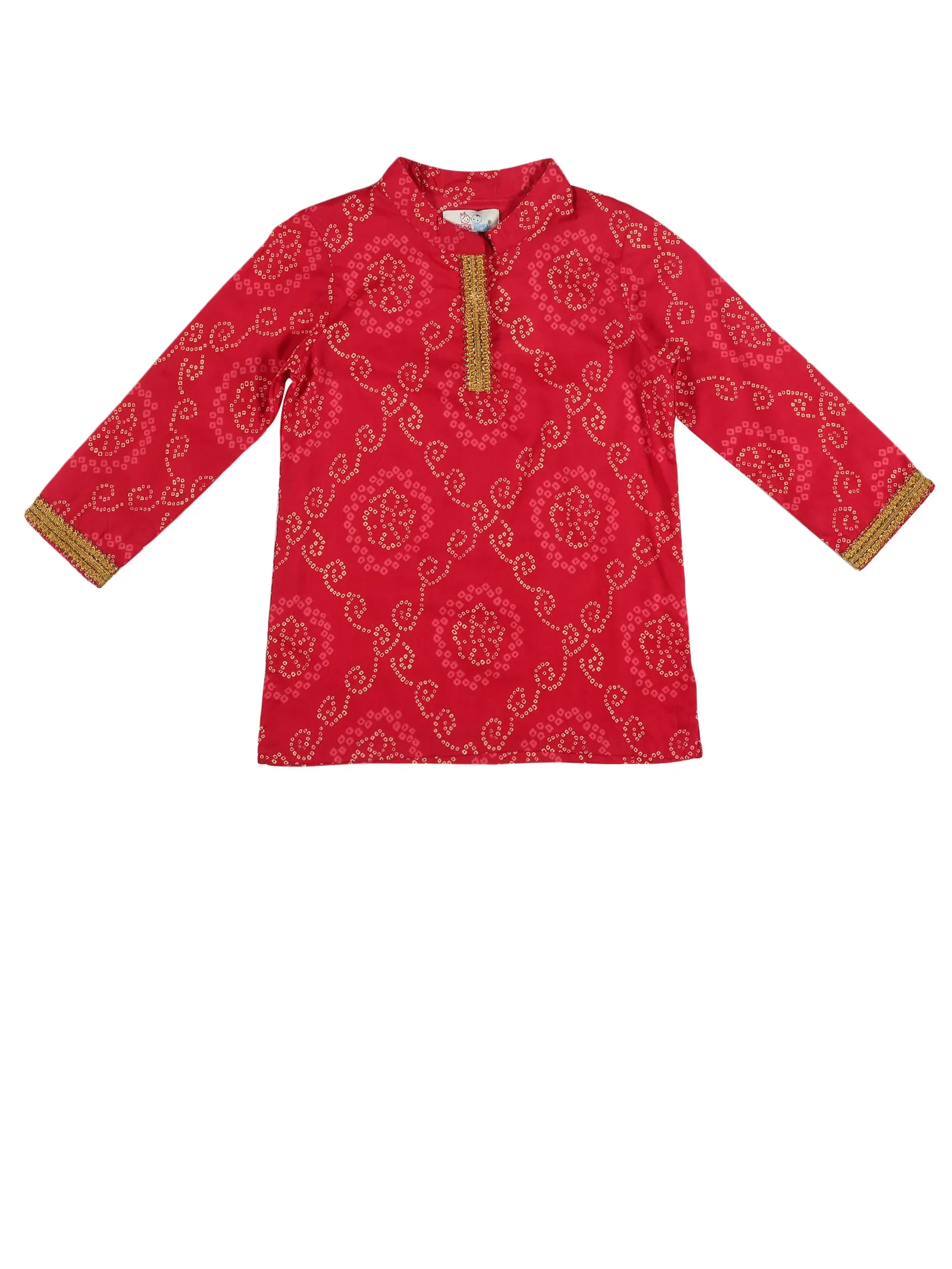 Young Birds Girls Batik LS Top