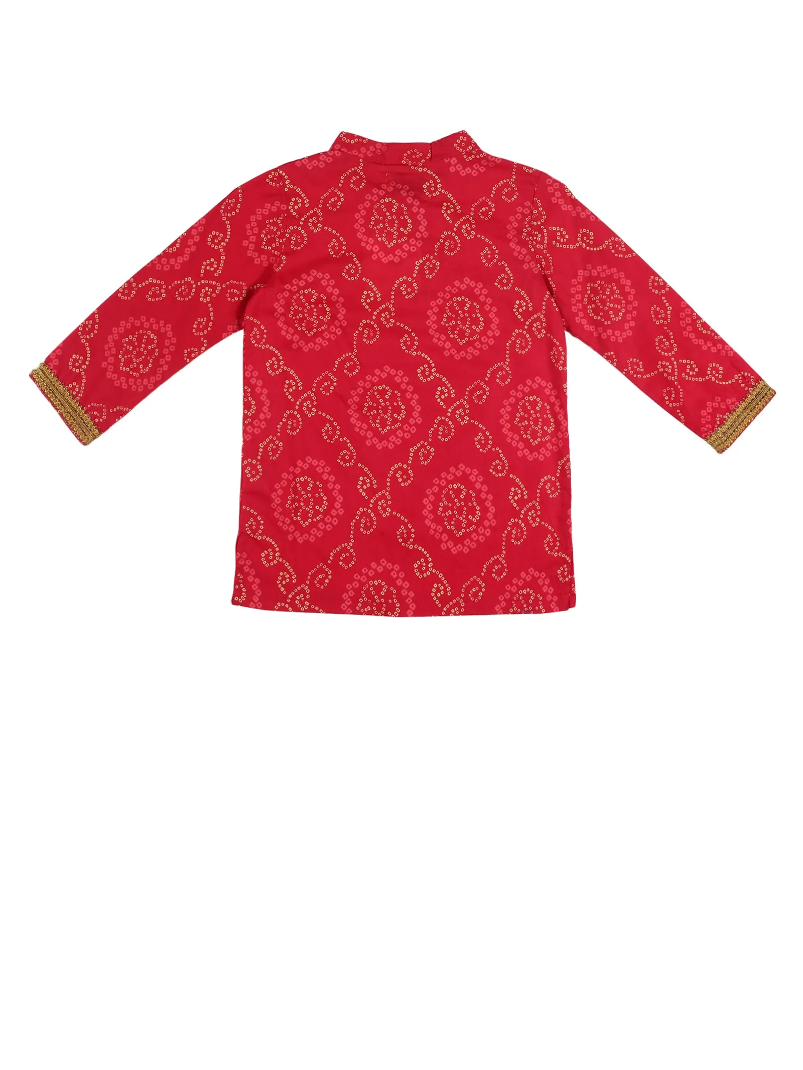 Young Birds Girls Batik LS Top